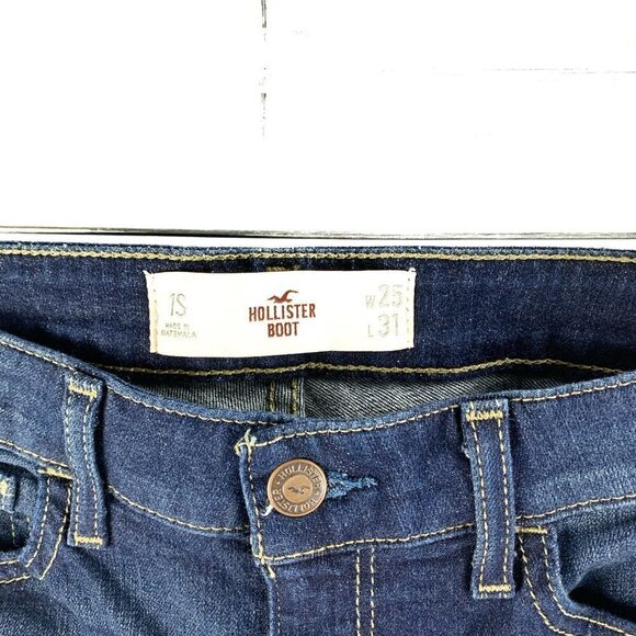 NWT Hollister Boot Women Jeans Size W25/L31 - Picture 4 of 8